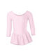 Dansport Children's Rhythmic Bodywear with Skirt (00620/pink) Pink