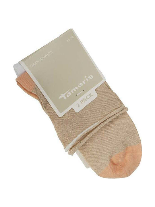 Γυναικείες Κάλτσες Tamaris 99652 1584 Orange-white Γυναικείες Κάλτσες Tamaris 99652 1584 Orange-white