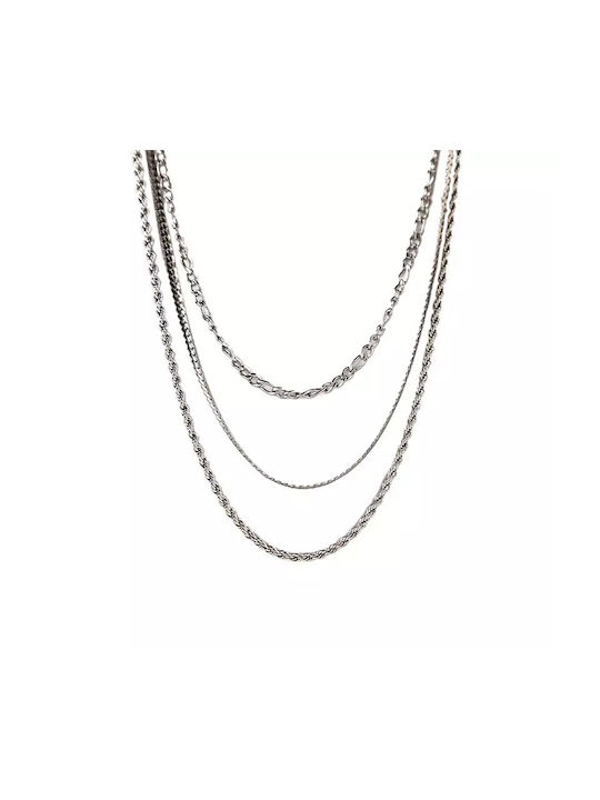 Necklace Triple Chain Verd necklace