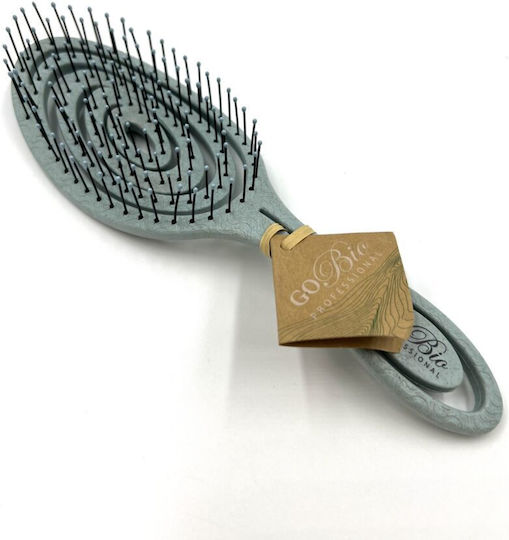 Go Bio Professional Hair Brush (light Blue)