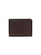 Leather Wallet Fits ID Lavor 1-6558 Coffee