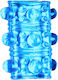 Manson Penis Ribbed Blue Passion Labs