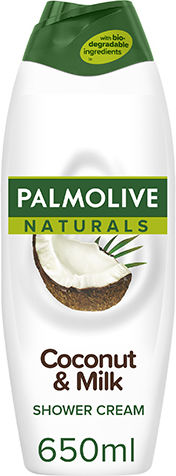 Palmolive Coconut & Milk Κρεμώδες Αφρόλουτρο & Άρωμα Καρύδα 650ml