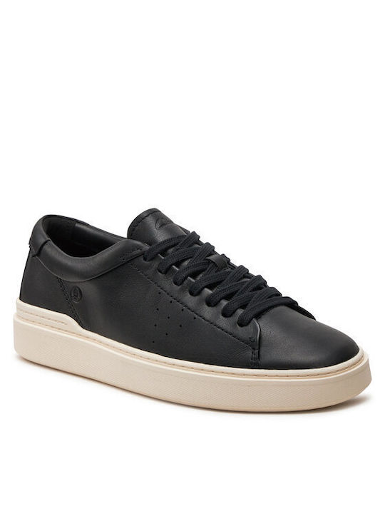 Clarks Sneakers Black Leather