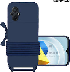 Sonique Back Cover Silicon 0.5mm cu Curea Albas...