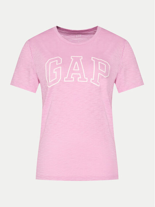 GAP Γυναικείο T-shirt Ροζ