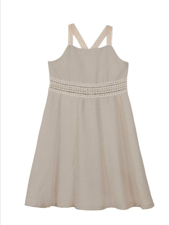 Babylon Mädchen Kleid beige