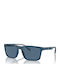 Emporio Armani Men's Sunglasses with Navy Blue Plastic Frame and Blue Lens EA4219 576380