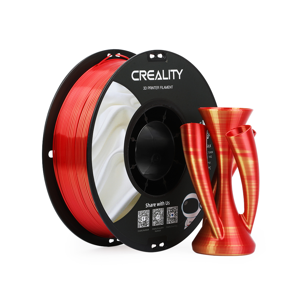 CR-Silk PLA Filament Creality (Golden-red)