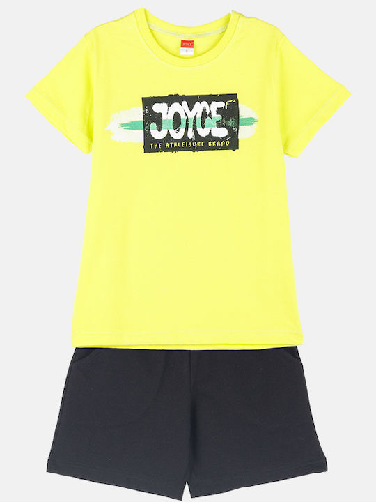 Kids' Set with Shorts Summer 2pcs lime Sure Brand