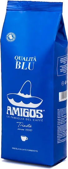 Single-Origin Arabica Blu Espresso Kaffee mit Schokoladenaroma in Bohnen 1000g MGSBL1000