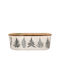 Chic Mic Bioloco Plant Lunchbox Lunchbox Bamboo Schwarz Geeignet für die Mikrowelle 18x9.5cm 1Stück