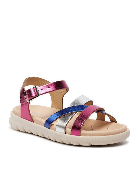 Geox Sandale Copii J Sandal Soleima Roz
