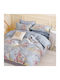 Beauty Home Set Pătură Supraînălțată 220x240 cm Annette Albastru Deschis 12136PMYD 3 Bucăți
