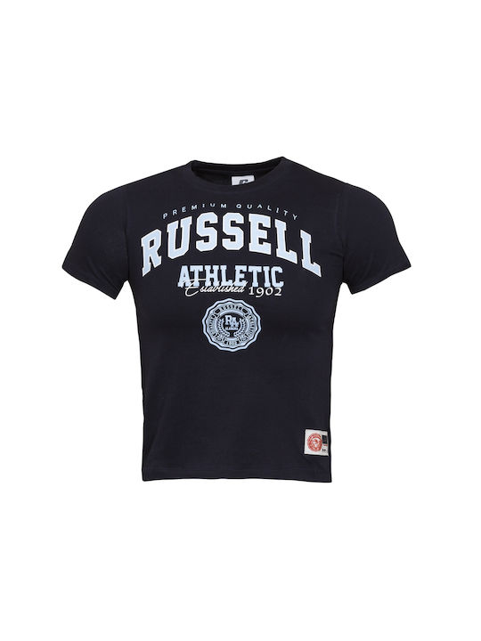Russell Athletic Kinder T-Shirt Blau Marine