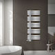 LuxeBath Handtuchhalter Badezimmer 500x1200 Silber