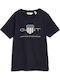 Tricou pentru copii Albastru Archive Shield