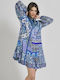 Ble Resort Collection Mini Dress Blue