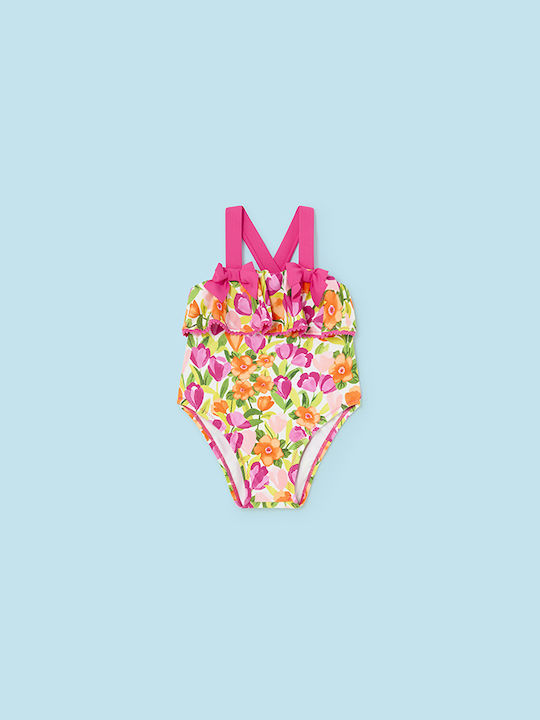 Mayoral Kids Swimwear One-Piece Magenta