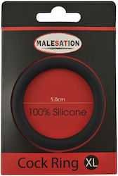 Malesation Silicone Cock Ring Black Xl - Malesa0022