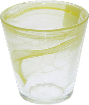 Atlas Filtri Set Whiskey Gläser aus Glas Gelb 120ml HOR1031K6 6 Stück