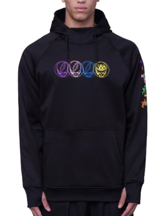 686 Men's Sweatshirt with Hood Black