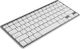 Q-Link Kabellos Nur Tastatur Englisch UK Silver-White