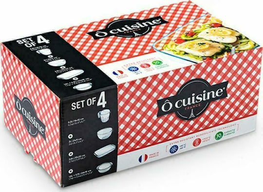 Pyrex Φόρμα Ζαχαροπλαστικής 4τμχ