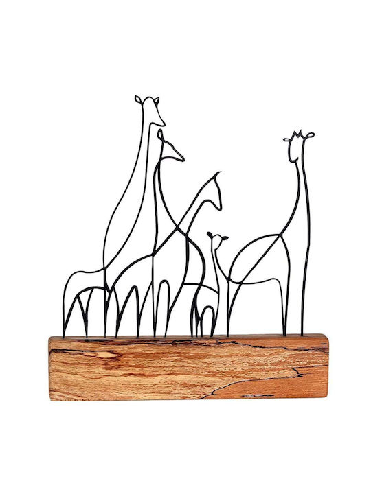 Aberto Design Raumdekoration aus Metallisch 30x3.5x35cm 1Stück