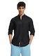 Long-sleeved Linen Shirt Linen