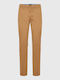 Funky Buddha Herrenhose Chino in Normaler Passform Vintage Beige