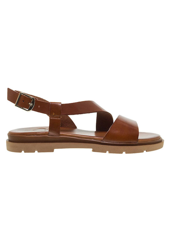 Ace Leather Women's Sandals Tabac Brown