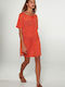 Vamp Sommer Kleid RED