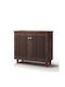 Rea Wooden Shoe Organizer Walnut 76.8x33.6x67.5cm