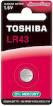 Toshiba Bp-1c Алкален Батерия За часовници LR43...