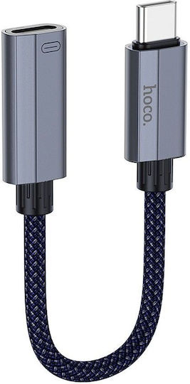 Hoco Konverter USB-C männlich zu Blitzschlag männlich Blau 1Stück