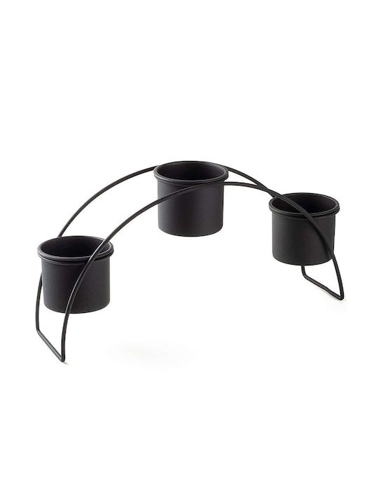 Aberto Design Pot Black 40x10x20cm