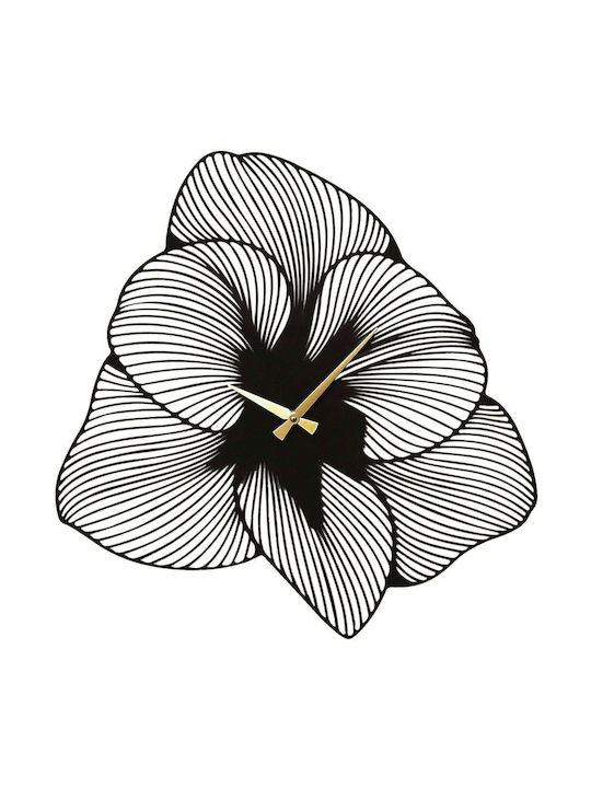 Wallity Wall Clock Black Ø70cm