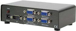 Konig 1:4 KVM & Data Switch with VGA
