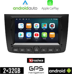 Kirosiwa Sistem Audio Auto pentru Alfa Romeo Mito 2008+ (Bluetooth/USB/WiFi/GPS/Apple-Carplay/Android-Auto) cu Ecran Tactil 7"