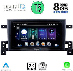 Digital IQ Car-Audiosystem für Suzuki Großer Vitara 2005-2015 (Bluetooth/USB/AUX/WiFi/GPS/Apple-Carplay/Android-Auto) mit Touchscreen 9"
