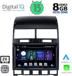 Digital IQ Car-Audiosystem für Volkswagen Touareg 2003-2011 (Bluetooth/USB/AUX/WiFi/GPS/Apple-Carplay/Android-Auto) mit Touchscreen 9"