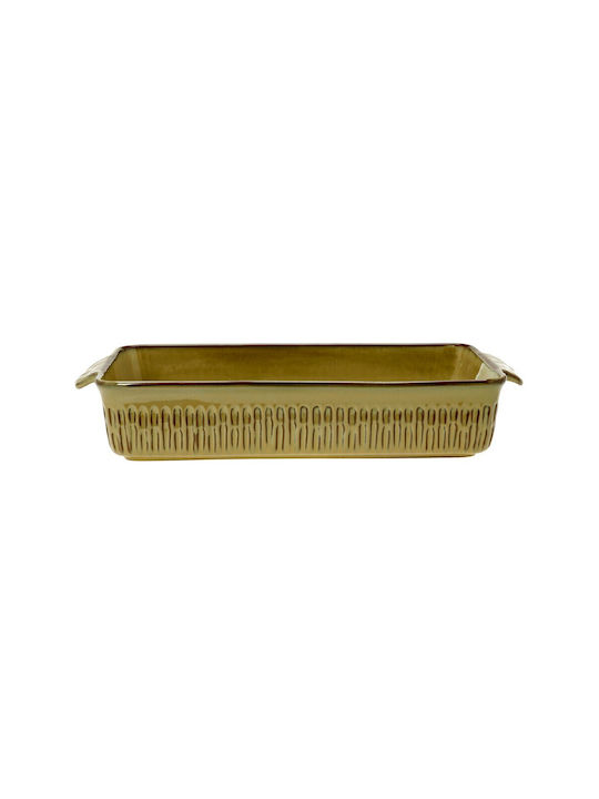 Cryspo Trio Rechteckig Feuerfestes Geschirr Porzellan 45x26.5x8cm 1Stück