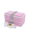 Microwave Bamboo Lunch Box Pink