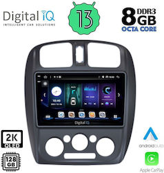 Digital IQ Car-Audiosystem für Mazda 323 1998-2004 (Bluetooth/USB/AUX/WiFi/GPS/Apple-Carplay/Android-Auto) mit Touchscreen 9"