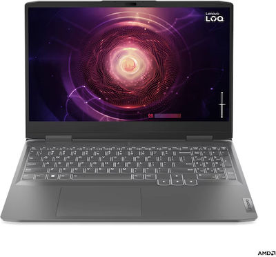 Lenovo LOQ 15APH8 15.6" IPS FHD 144Hz (Ryzen 7-7840HS/16GB/512GB SSD/GeForce RTX 4060/W11 Home) Storm Grey (International English Keyboard)