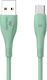Leewello USB 2.0 Cable USB-C male - USB-A Πράσινο 1m 783217-ΠΡΑΣΙΝΟ
