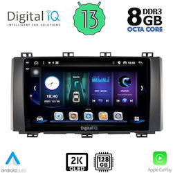 Digital IQ Car-Audiosystem für Seat Ateca 2017> (Bluetooth/USB/AUX/WiFi/GPS/Apple-Carplay/Android-Auto) mit Touchscreen 9"