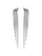 Pendant Earrings with Stones Lyod 6-14-1 - Silver