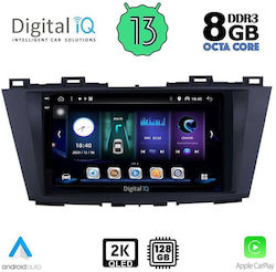Digital IQ Sistem Audio Auto pentru Mazda 5 2011> (Bluetooth/USB/AUX/WiFi/GPS/Apple-Carplay/Android-Auto) cu Ecran Tactil 9"